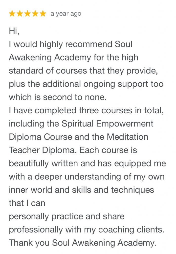 meditation training course